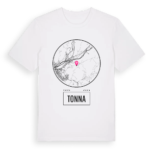 Tonna t-shirt – ekologisk bomull t-shirt från Pinshirt