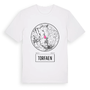 Torfaen t-shirt – ekologisk bomull t-shirt från Pinshirt