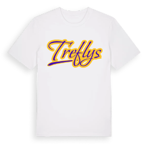 Treflys baseball t-shirt – ekologisk bomull t-shirt från Pinshirt