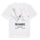 Treharris karta t-shirt