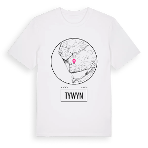 Tywyn t-shirt – ekologisk bomull t-shirt från Pinshirt