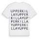 Upper Killay ordlek t-shirt
