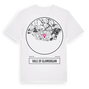 Vale of Glamorgan t-shirt – ekologisk bomull t-shirt från Pinshirt