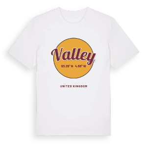 Valley cirkel t-shirt – ekologisk bomull t-shirt från Pinshirt