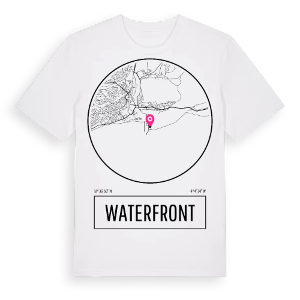 Waterfront t-shirt – ekologisk bomull t-shirt från Pinshirt