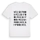 Welshpool ordlek t-shirt