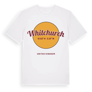 Whitchurch cirkel t-shirt – ekologisk bomull t-shirt från Pinshirt