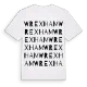 Wrexham ordlek t-shirt