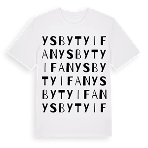 Ysbyty Ifan ordlek t-shirt – ekologisk bomull t-shirt från Pinshirt