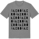Mid Heather Gray t-shirt med Åkerö ordlek t-shirt