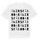 Åkers fäbodar ordlek t-shirt