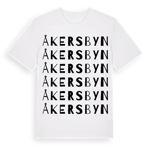 Åkersbyn ordlek t-shirt – ekologisk bomull t-shirt från Pinshirt