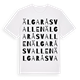 Älgaråsvallen ordlek t-shirt