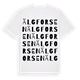 Älgforsen ordlek t-shirt
