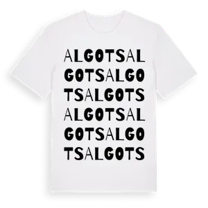 Algots ordlek t-shirt – ekologisk bomull t-shirt från Pinshirt