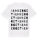 Almberget ordlek t-shirt