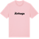 Pink Cotton t-shirt med Älvhaga fetstil t-shirt