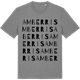 Mid Heather Gray t-shirt med Amberris ordlek t-shirt