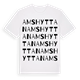 Amshyttan ordlek t-shirt