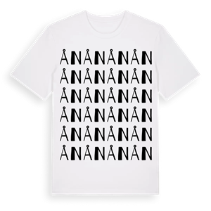 Ån ordlek t-shirt – ekologisk bomull t-shirt från Pinshirt