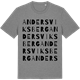 Mid Heather Gray t-shirt med Andersviksberg ordlek t-shirt