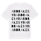 Andrakebyn ordlek t-shirt