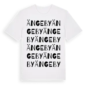 Ängeby ordlek t-shirt – ekologisk bomull t-shirt från Pinshirt