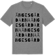 Mid Heather Gray t-shirt med Ängesgårdarna ordlek t-shirt