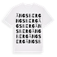 White t-shirt med Ängsberg ordlek t-shirt