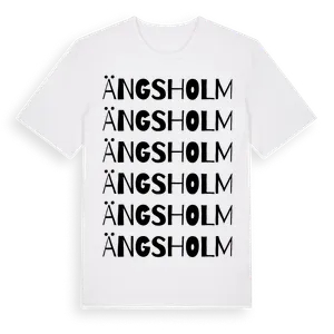 Ängsholm ordlek t-shirt – ekologisk bomull t-shirt från Pinshirt