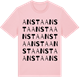 Pink Cotton t-shirt med Ansta ordlek t-shirt