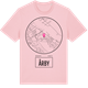 Pink Cotton t-shirt med Årby t-shirt