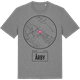 Mid Heather Gray t-shirt med Årby t-shirt