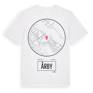Årby t-shirt – ekologisk bomull t-shirt från Pinshirt