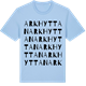 Blue Soul t-shirt med Arkhyttan ordlek t-shirt