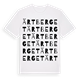Ärtberget ordlek t-shirt