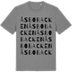 Mid Heather Gray t-shirt med Åsbobacken ordlek t-shirt
