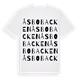 Åsbobacken ordlek t-shirt