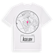 White t-shirt med Åselby t-shirt