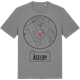 Mid Heather Gray t-shirt med Åselby t-shirt