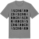 Mid Heather Gray t-shirt med Åsengården ordlek t-shirt