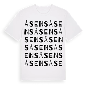 Åsens ordlek t-shirt – ekologisk bomull t-shirt från Pinshirt