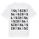 Äskåsen ordlek t-shirt