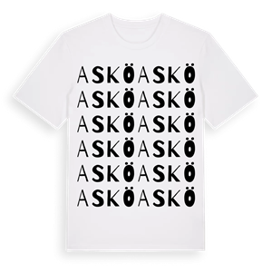 Askö ordlek t-shirt – ekologisk bomull t-shirt från Pinshirt