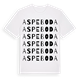 Aspeboda ordlek t-shirt