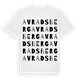 Avradsberg ordlek t-shirt