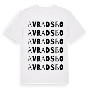 Avradsbo ordlek t-shirt – ekologisk bomull t-shirt från Pinshirt