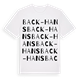 Back-Hans ordlek t-shirt