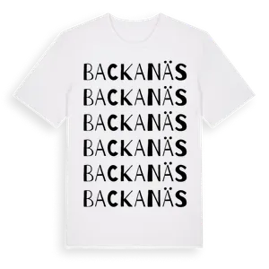 Backanäs ordlek t-shirt – ekologisk bomull t-shirt från Pinshirt