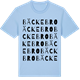 Blue Soul t-shirt med Bäckebro ordlek t-shirt